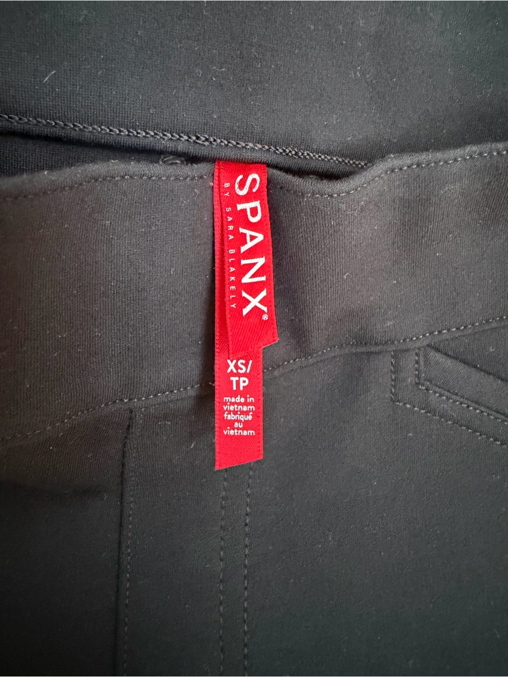SPANX Black Ankle Ponte Pants - Picture 2 of 3